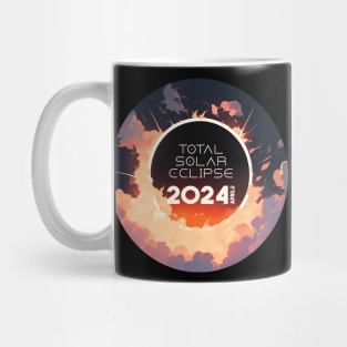 Dawn of Solar Eclipse, Astronomical Event Total Solar Eclipse Art Mug